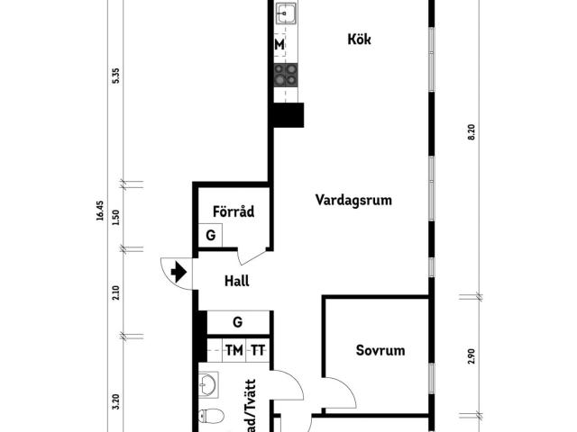 Bostadsrätt till salu i Göteborg Anna Branzells Gata 14 | Länsförsäkringar Fastighetsförmedling
