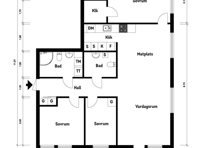 Bostadsrätt till salu i Göteborg Anna Branzells Gata 12 | Länsförsäkringar Fastighetsförmedling