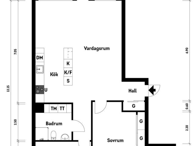 Bostadsrätt till salu i Göteborg Aspirantgatan 3 | Länsförsäkringar Fastighetsförmedling