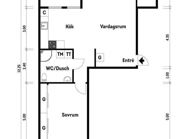 Bostadsrätt till salu i Göteborg Artillerigatan 36 | Länsförsäkringar Fastighetsförmedling