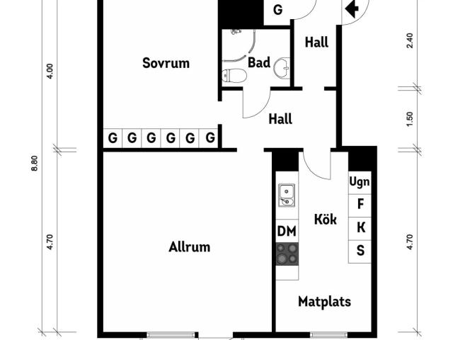 Bostadsrätt till salu i Göteborg Arvid lindmansgatan 19E | Länsförsäkringar Fastighetsförmedling