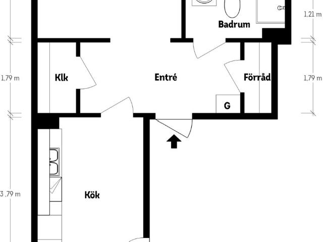 Bostadsrätt till salu i Göteborg Björcksgatan 32A | Länsförsäkringar Fastighetsförmedling