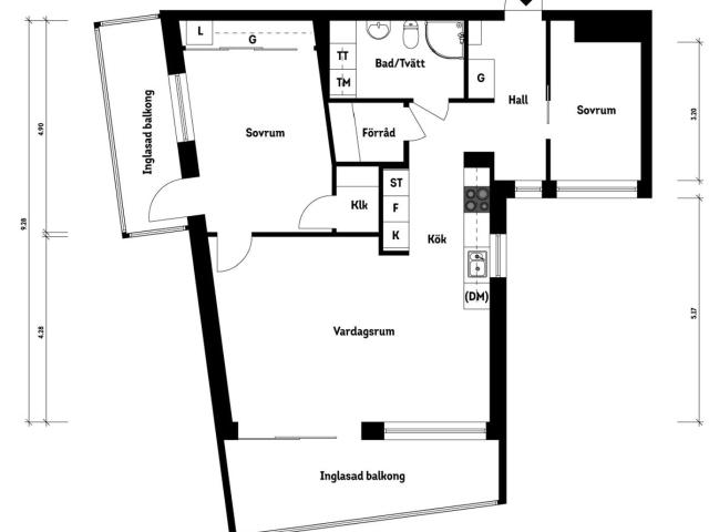 Bostadsrätt till salu i Göteborg Gamlestads Brygga 17 | Länsförsäkringar Fastighetsförmedling