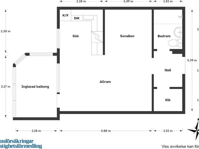 Bostadsrätt till salu i Göteborg Hallegatan 13 | Länsförsäkringar Fastighetsförmedling