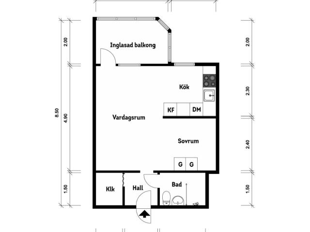 Bostadsrätt till salu i Göteborg Hallegatan 13 | Länsförsäkringar Fastighetsförmedling