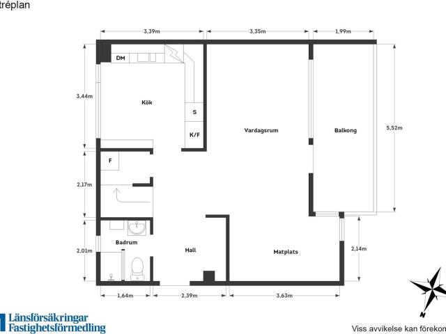 Bostadsrätt till salu i Göteborg Kamomillvägen 27 | Länsförsäkringar Fastighetsförmedling