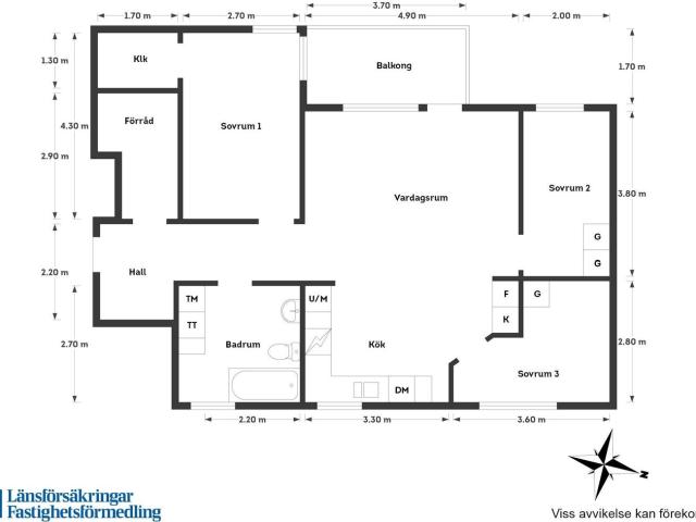 Bostadsrätt till salu i Göteborg Kamomillvägen 40 | Länsförsäkringar Fastighetsförmedling
