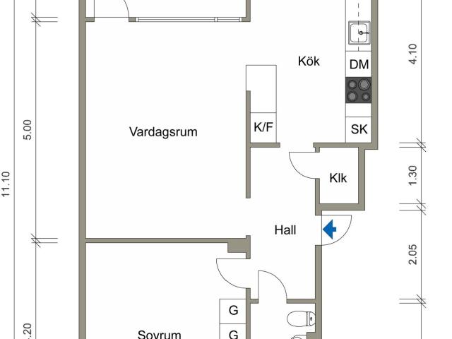 Bostadsrätt till salu i Göteborg Kobergsgatan 21 | Länsförsäkringar Fastighetsförmedling