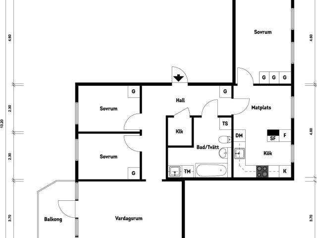 Bostadsrätt till salu i Göteborg Kvadrantgatan 4 | Länsförsäkringar Fastighetsförmedling