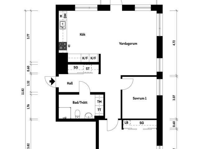 Bostadsrätt till salu i Göteborg Margit Halls Gata 50 | Länsförsäkringar Fastighetsförmedling