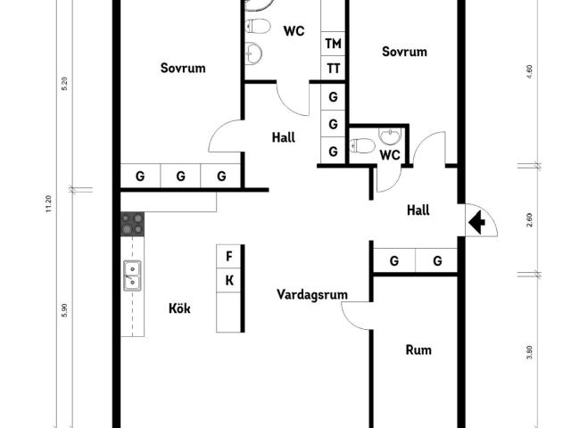 Bostadsrätt till salu i Göteborg Monsungatan 72 | Länsförsäkringar Fastighetsförmedling