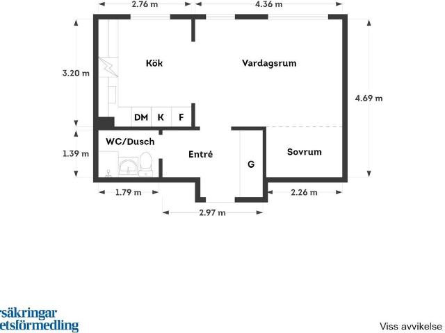 Bostadsrätt till salu i Göteborg Molnvädersgatan 12 | Länsförsäkringar Fastighetsförmedling