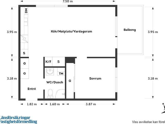 Bostadsrätt till salu i Göteborg Norra Fjädermolnsgatan 29 | Länsförsäkringar Fastighetsförmedling