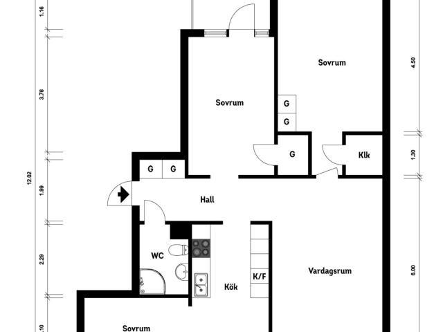 Bostadsrätt till salu i Göteborg Önskevädersgatan 39 | Länsförsäkringar Fastighetsförmedling