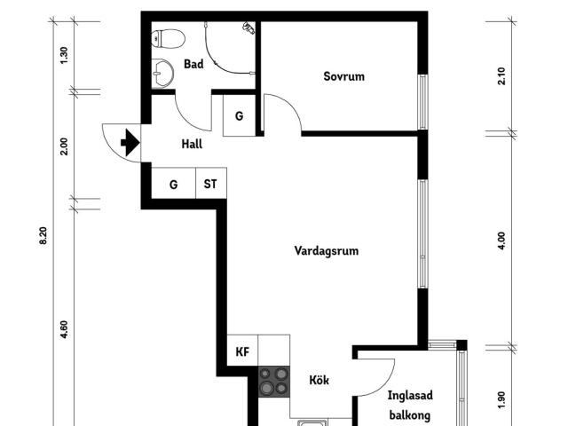 Bostadsrätt till salu i Göteborg Övre Hallegatan 52 | Länsförsäkringar Fastighetsförmedling