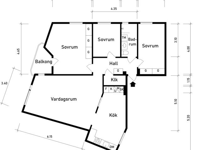 Bostadsrätt till salu i Göteborg Regnvädersgatan 24 | Länsförsäkringar Fastighetsförmedling