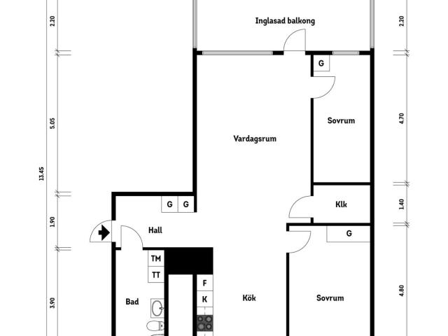 Bostadsrätt till salu i Göteborg Rustmästaregatan 15 | Länsförsäkringar Fastighetsförmedling