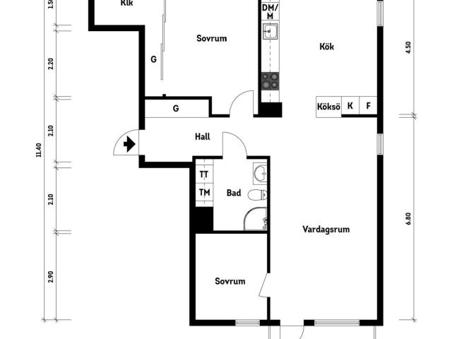 Bostadsrätt till salu i Göteborg Rustmästaregatan 19 | Länsförsäkringar Fastighetsförmedling