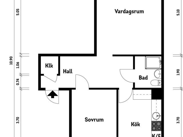 Bostadsrätt till salu i Göteborg Skaragatan 8C | Länsförsäkringar Fastighetsförmedling