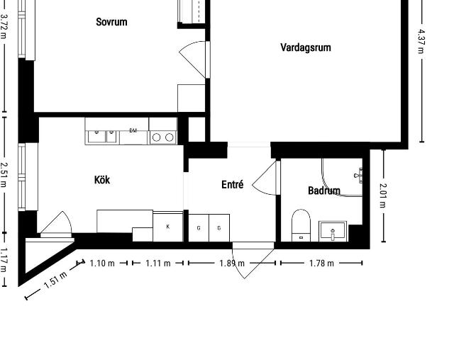Bostadsrätt till salu i Göteborg Solrosgatan 2A | Länsförsäkringar Fastighetsförmedling