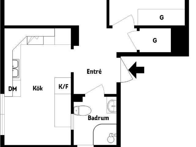 Bostadsrätt till salu i Göteborg Strömsgatan 6 | Länsförsäkringar Fastighetsförmedling