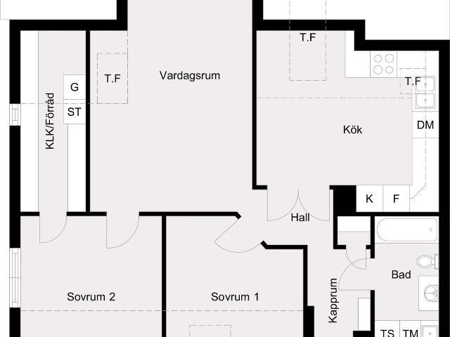 Bostadsrätt till salu i Handen Dalarövägen 12 | Länsförsäkringar Fastighetsförmedling