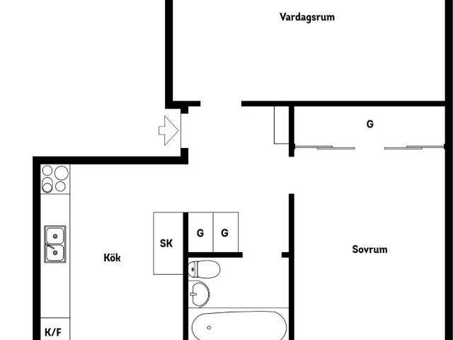 Bostadsrätt till salu i Hägersten Cirkusvägen 7 | Länsförsäkringar Fastighetsförmedling
