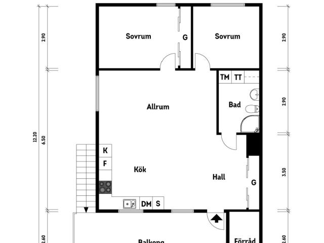 Bostadsrätt till salu i Häljarp Åkerrosgården 15A | Länsförsäkringar Fastighetsförmedling