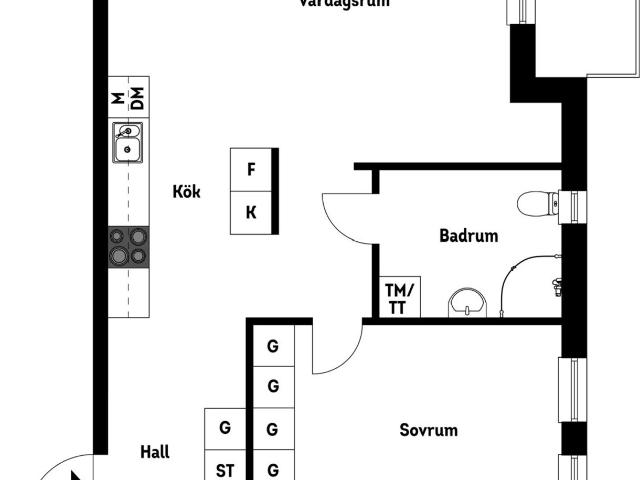 Bostadsrätt till salu i Hässelby Blomsterkungsvägen 116A, 3tr | Länsförsäkringar Fastighetsförmedling