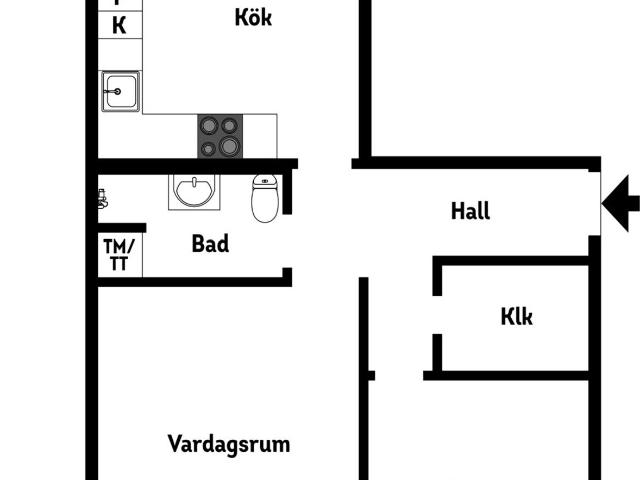 Bostadsrätt till salu i Helsingborg Ättekullagatan 12 | Länsförsäkringar Fastighetsförmedling