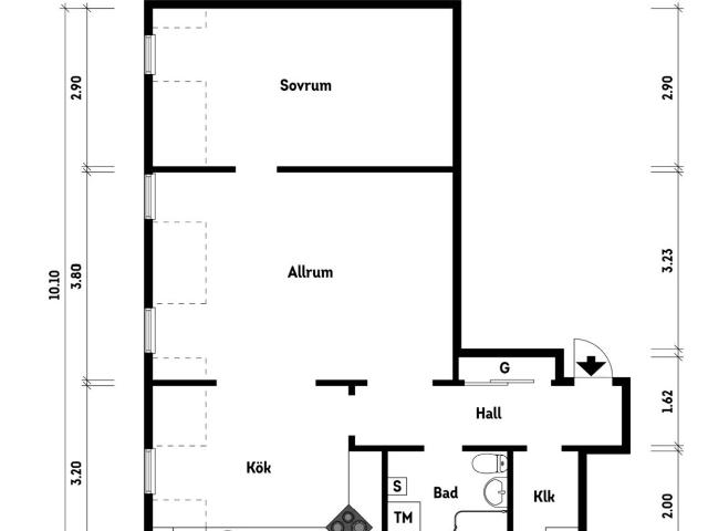 Bostadsrätt till salu i Helsingborg Bruksgatan 5A | Länsförsäkringar Fastighetsförmedling