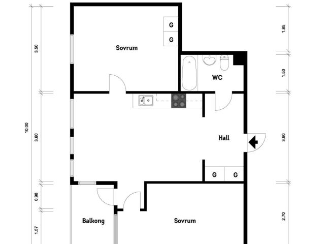 Bostadsrätt till salu i Hisings backa Övralidsgatan 21 | Länsförsäkringar Fastighetsförmedling