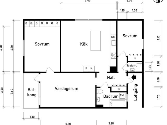 Bostadsrätt till salu i Hisings kärra Lillekärr norra 4 | Länsförsäkringar Fastighetsförmedling