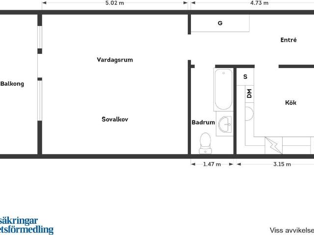 Bostadsrätt till salu i Hisings kärra Prilyckegatan 87 | Länsförsäkringar Fastighetsförmedling