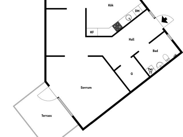 Bostadsrätt till salu i Höganäs Sundstorget 4 | Länsförsäkringar Fastighetsförmedling
