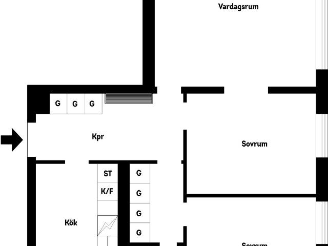 Bostadsrätt till salu i Huskvarna Hagstensgatan 12E | Länsförsäkringar Fastighetsförmedling
