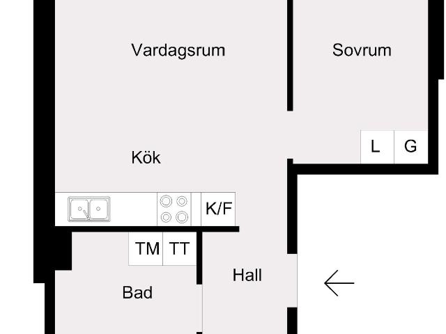 Bostadsrätt till salu i Järfälla Barkarbyvägen 60 | Länsförsäkringar Fastighetsförmedling