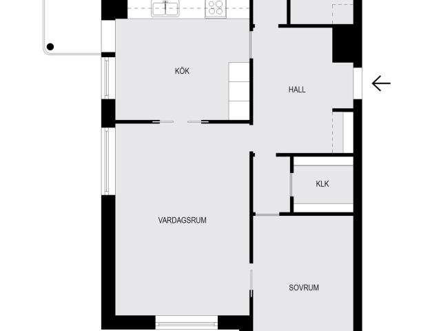 Bostadsrätt till salu i Johanneshov Kalmgatan 29 | Länsförsäkringar Fastighetsförmedling