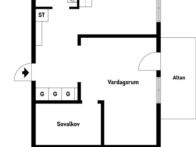 Bostadsrätt till salu i Karlstad Långgatan 33 | Länsförsäkringar Fastighetsförmedling
