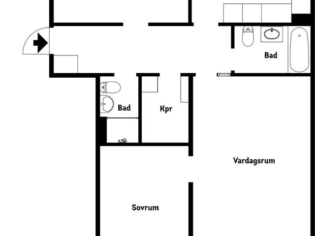Bostadsrätt till salu i Karlstad Mossgatan 221 | Länsförsäkringar Fastighetsförmedling