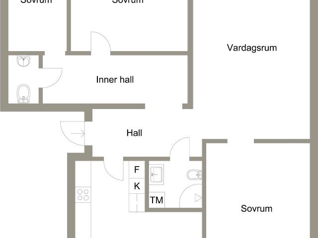 Bostadsrätt till salu i Köping Nyckelbergsvägen 63 b | Länsförsäkringar Fastighetsförmedling