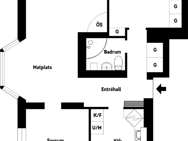 Bostadsrätt till salu i Kristianstad Lönbladsgatan 3 B | Länsförsäkringar Fastighetsförmedling