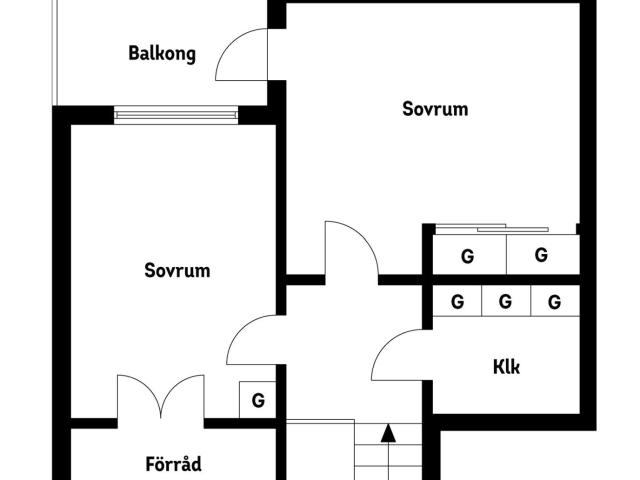 Bostadsrätt till salu i Kungälv Fredkullagatan 9E | Länsförsäkringar Fastighetsförmedling