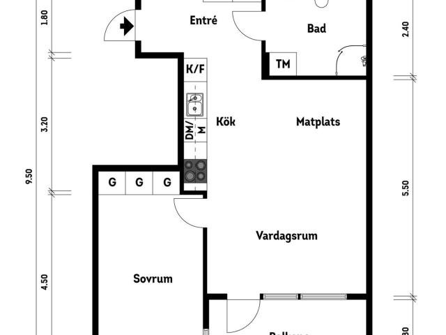 Bostadsrätt till salu i Kungsbacka Porfyrvägen 33 | Länsförsäkringar Fastighetsförmedling