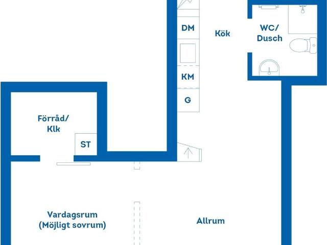 Bostadsrätt till salu i Linköping Arkitekturgränd 11G, lgh 11 | Länsförsäkringar Fastighetsförmedling
