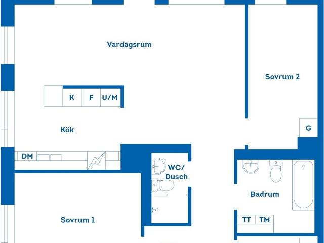 Bostadsrätt till salu i Linköping Väverigatan 3 | Länsförsäkringar Fastighetsförmedling