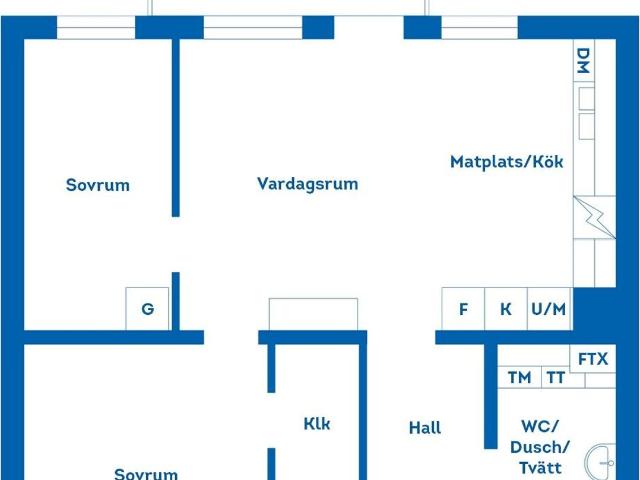 Bostadsrätt till salu i Lidköping Portvaktsvägen 1F | Länsförsäkringar Fastighetsförmedling