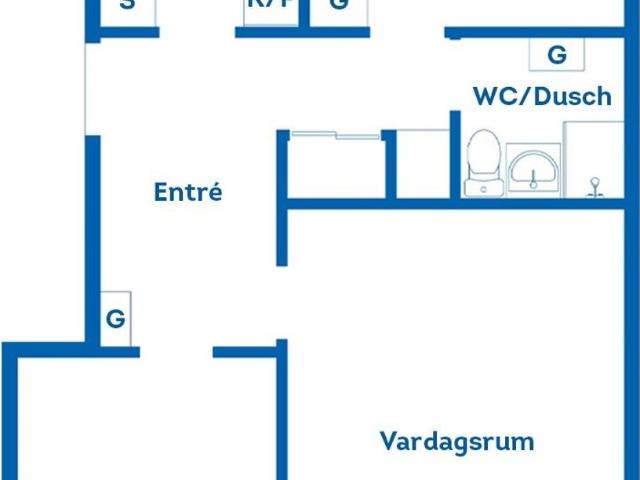 Bostadsrätt till salu i Lidköping Vallgatan 16A | Länsförsäkringar Fastighetsförmedling