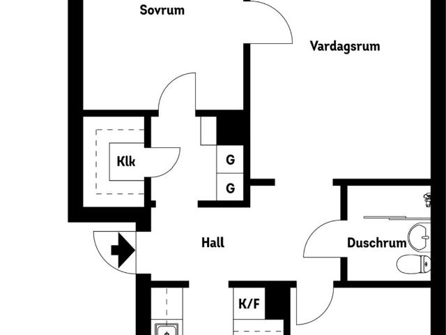 Bostadsrätt till salu i Åmål Bragevägen 13A | Länsförsäkringar Fastighetsförmedling