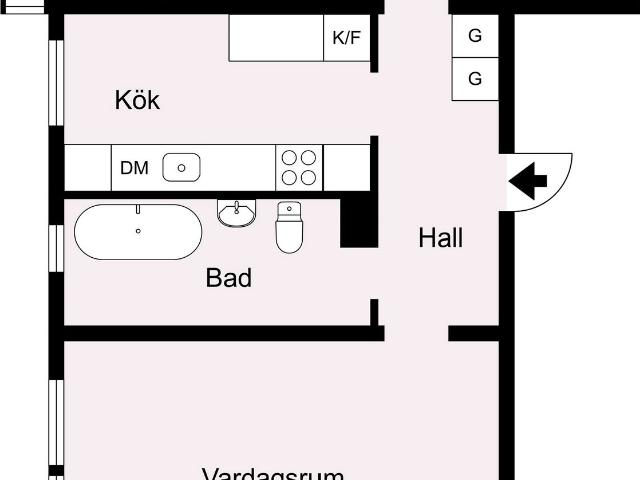Bostadsrätt till salu i Malmö Arkitektgatan 51 | Länsförsäkringar Fastighetsförmedling